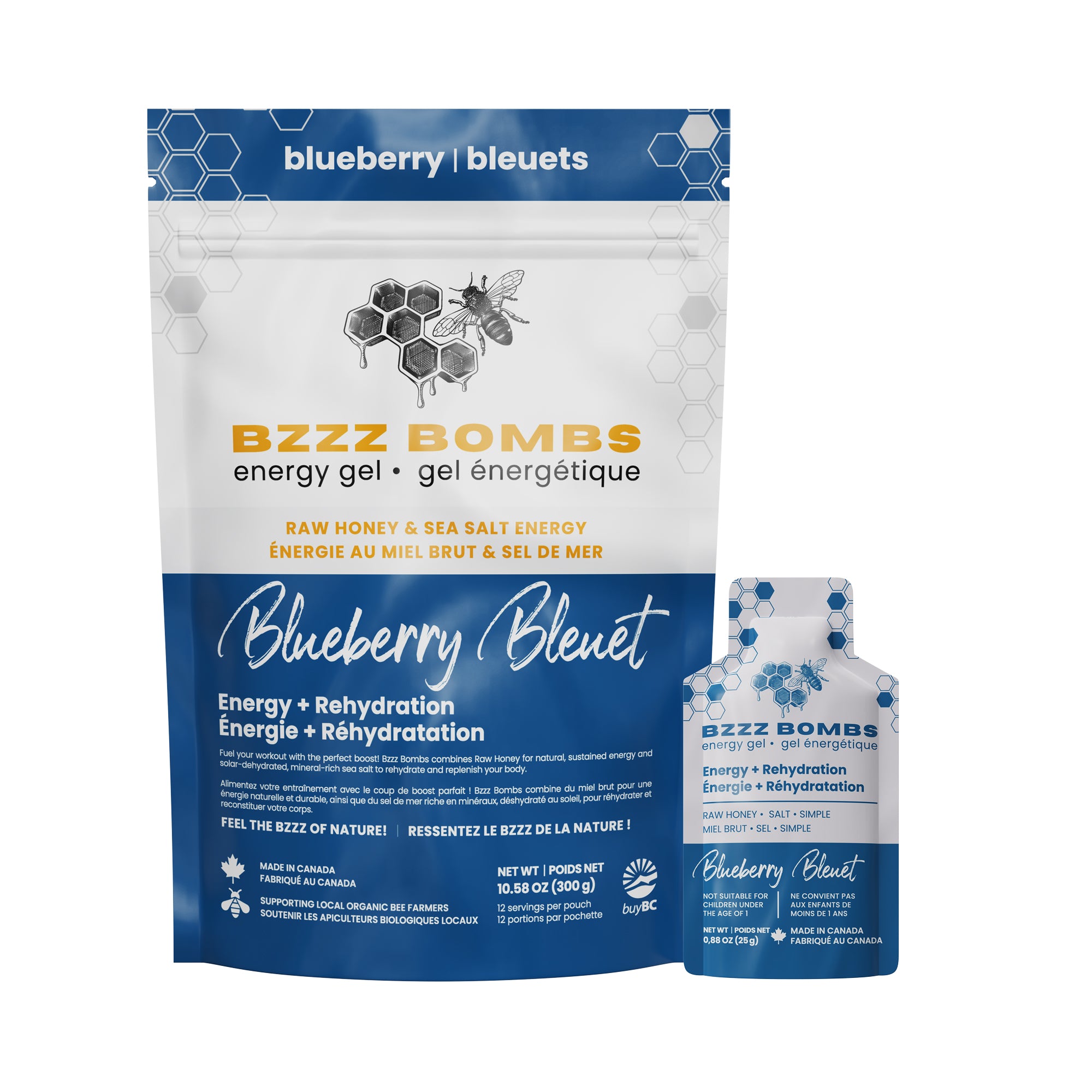 Blueberry BZZZ Bombs